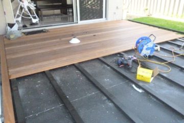 How to Install a Deck on Concrete