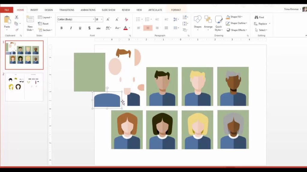PowerPoint: How to Create People Icons