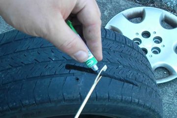 How to fix a punctured Tyre