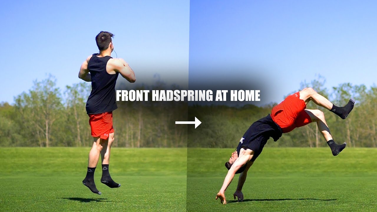 Learn Front Handspring Easy by Turning a 360 into a Front Flip with ...